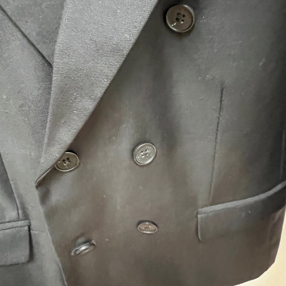 NEW  double breasted suit jacket boys 8 - Picture 2 of 4